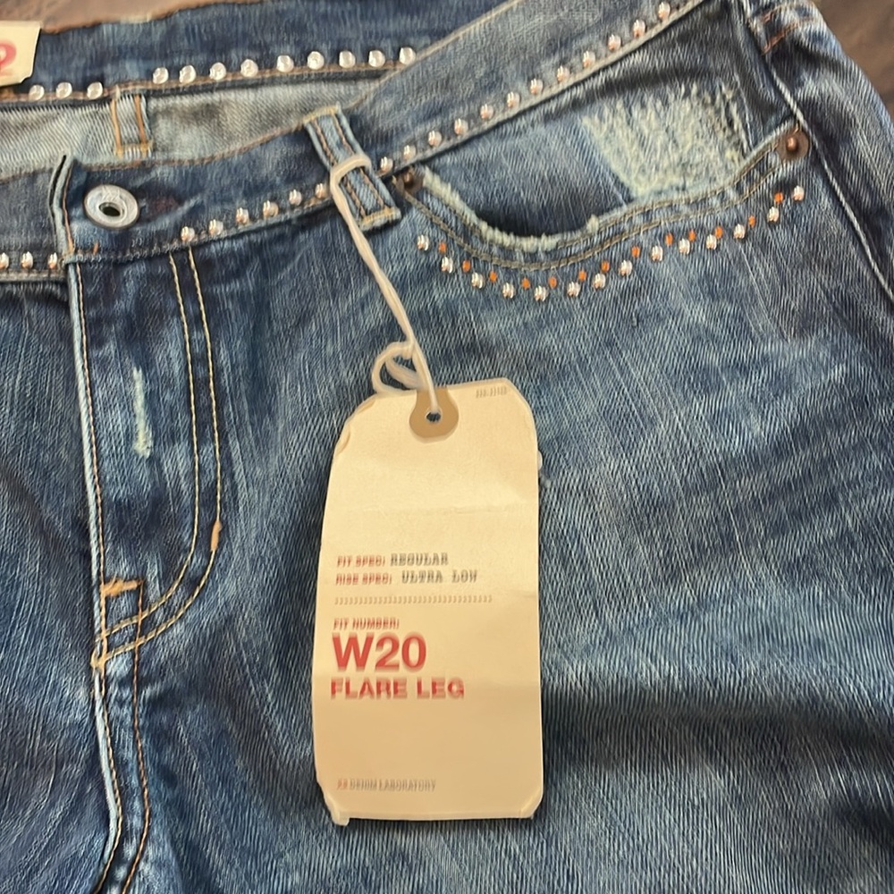 NWT X2 w20 flare leg Ultra Low size 12 - Picture 6 of 10